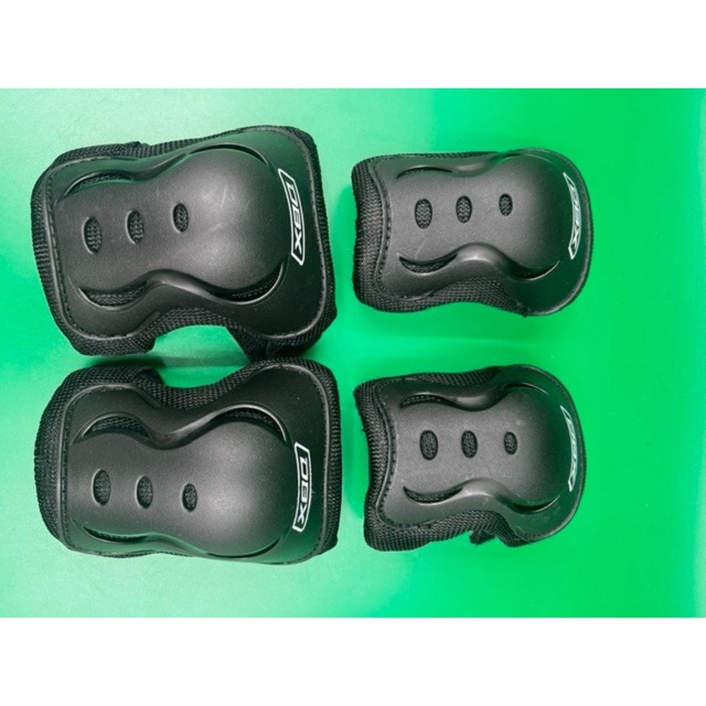 DBX Protective Pad Set Kids Small Black Knee and Elbow Pads safety gear sports